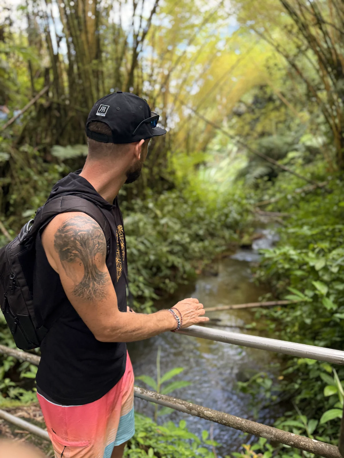 A quiet place to think it through. | Looking out over a jungle stream in Hawaii, on letting go of someone you still love, Love Unlocked A quiet place to think it through. | Looking out over a jungle stream in Hawaii, on letting go of someone you still love, Love Unlocked